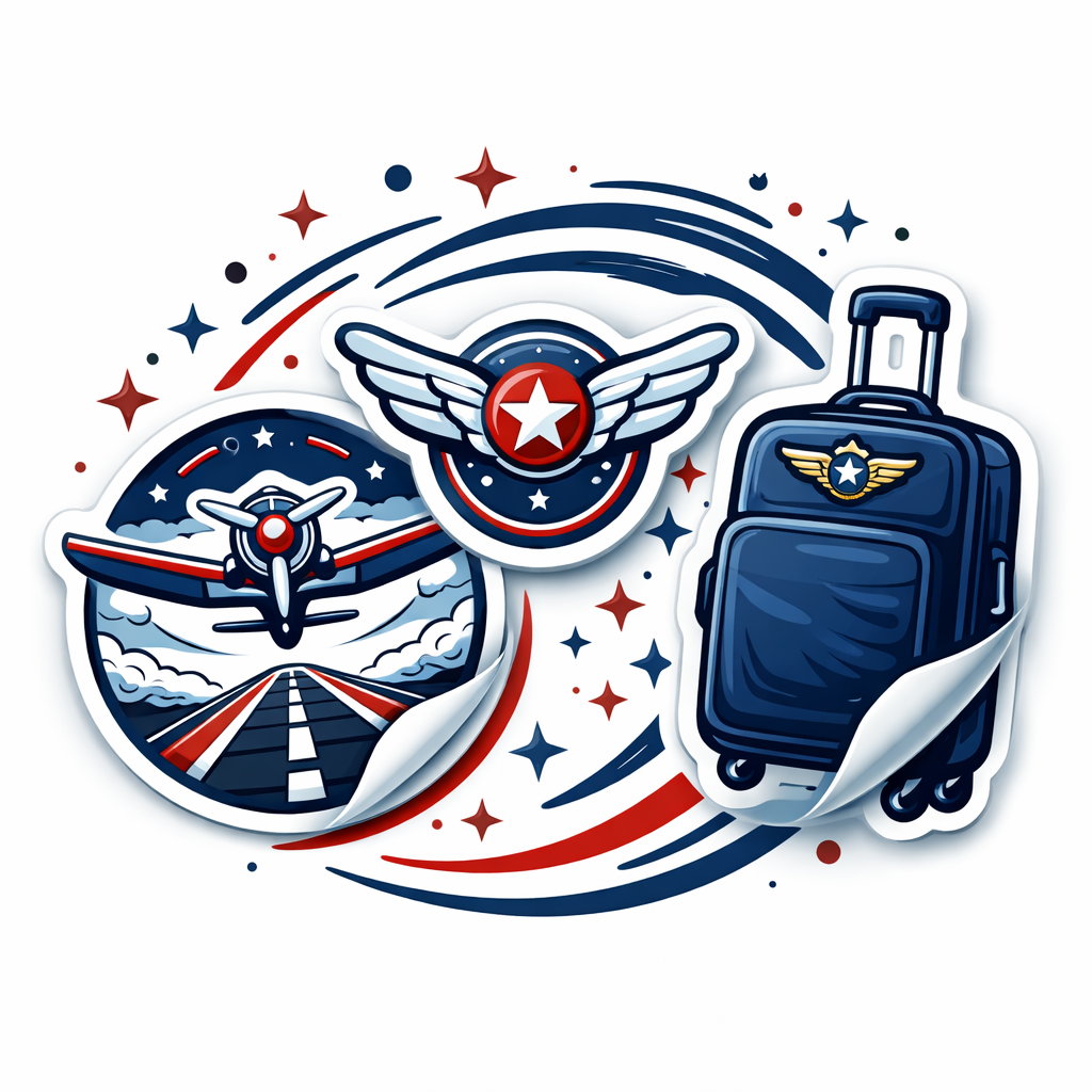 Stickers and Magnets – Classic Lear Jet Foundation