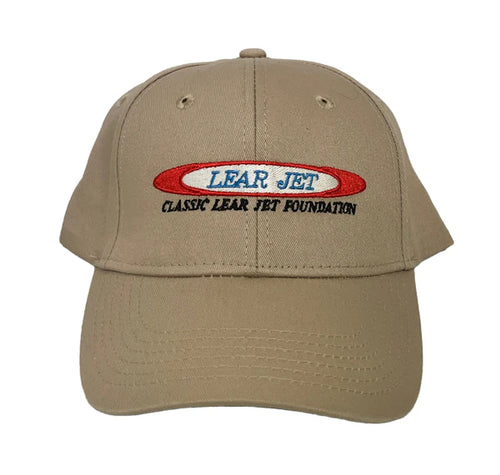 Classic Lear Jet Embroidered Hat